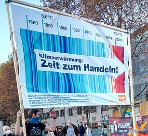 Klimastreifen Banner